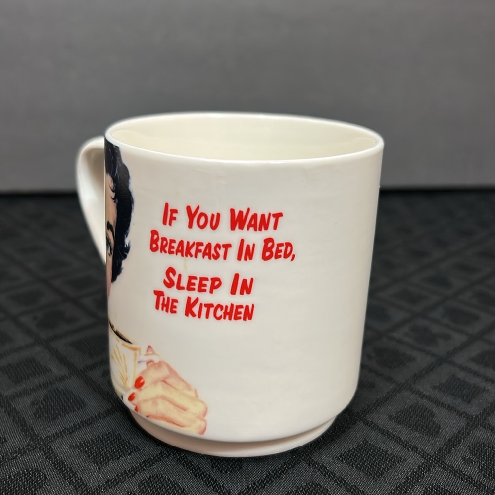 Breakfast In Bed…Sleep In The Kitchen Mug - Picture 3 of 8